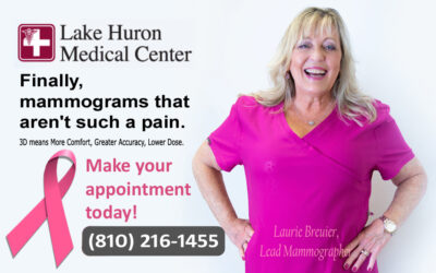 Lake Huron Medical Center is offering FREE MAMMOGRAMS throughout the month of October
