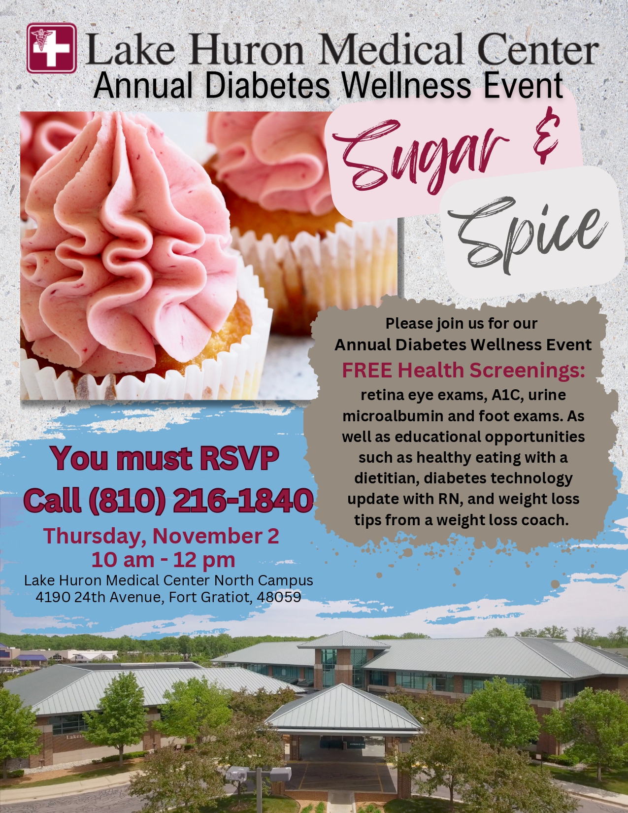 Sugar & Spice - Lake Huron Medical Center