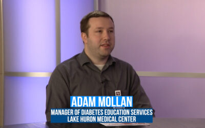 Adam Mollan, Manager of Diabetes Education of Lake Huron Medical Center was on Spotlight