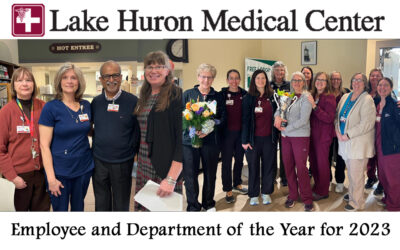 Lake Huron Medical Center Honors Employee and Department of the Year for 2023